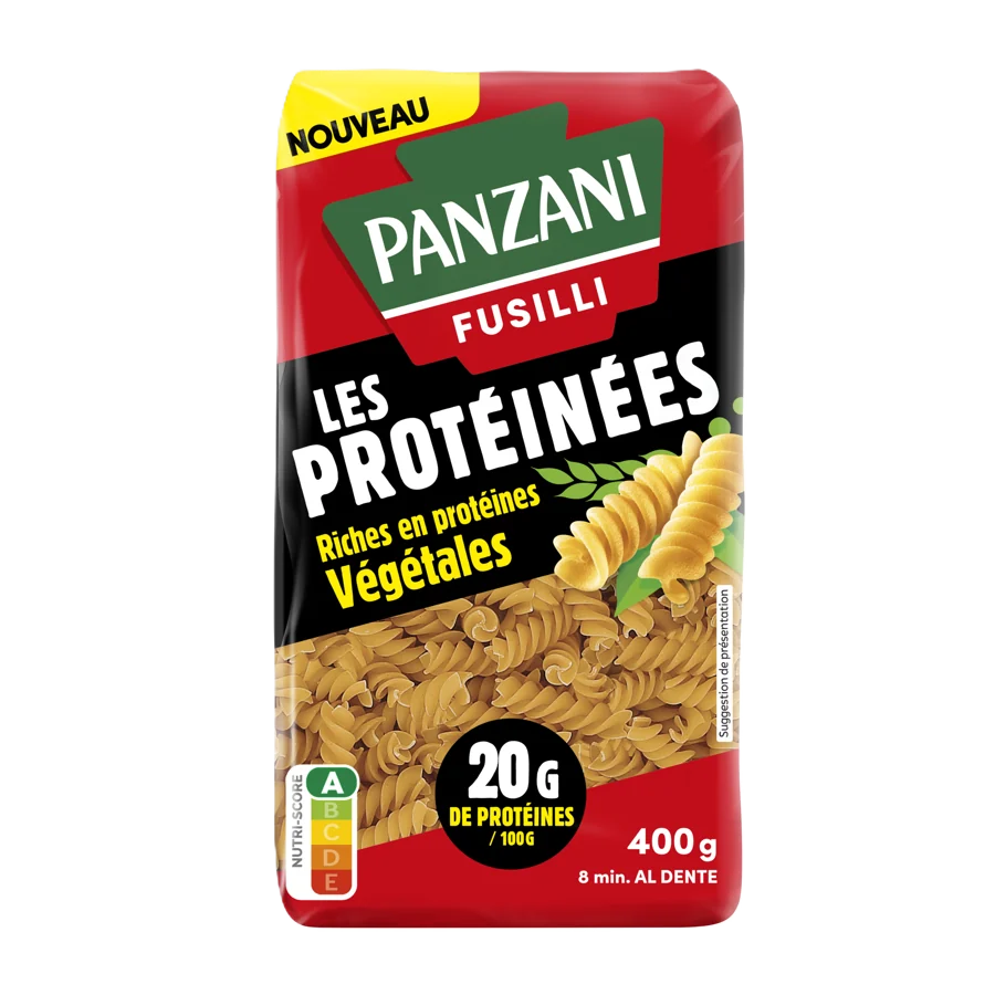Panzani Les Protéinées Fusilli 400 g